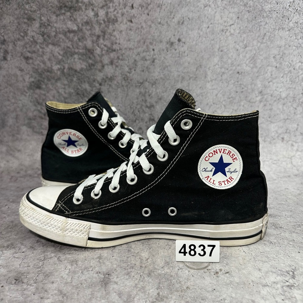Converse Chuck Taylor All Star High Top Women 8.5 Black Sneakers Canvas Classic